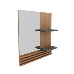 Gabinete Suspenso para Banheiro com Espelheira 60cm - 13