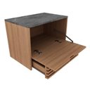 Ver mais imagens de Gabinete Suspenso para Banheiro com Espelheira 60cm