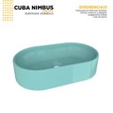 Ver imagem 4 de Cuba de Apoio para Banheiro em Mármore Sintético Nimbus Cozimax