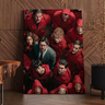 Quadro Decorativo La Casa de Papel 60x90 50x70 - Decoração:60x90 - 2