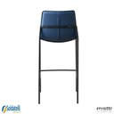 Ver imagem 5 de Kit 2 Banquetas Eulália em Pu em Várias Cores Base Grafite - Rivatti