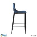 Ver imagem 4 de Kit 2 Banquetas Eulália em Pu em Várias Cores Base Grafite - Rivatti