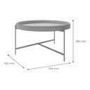 Ver mais imagens de Kit 2 Mesas de Centro em Couro Décor Patrimar Móveis:whisky