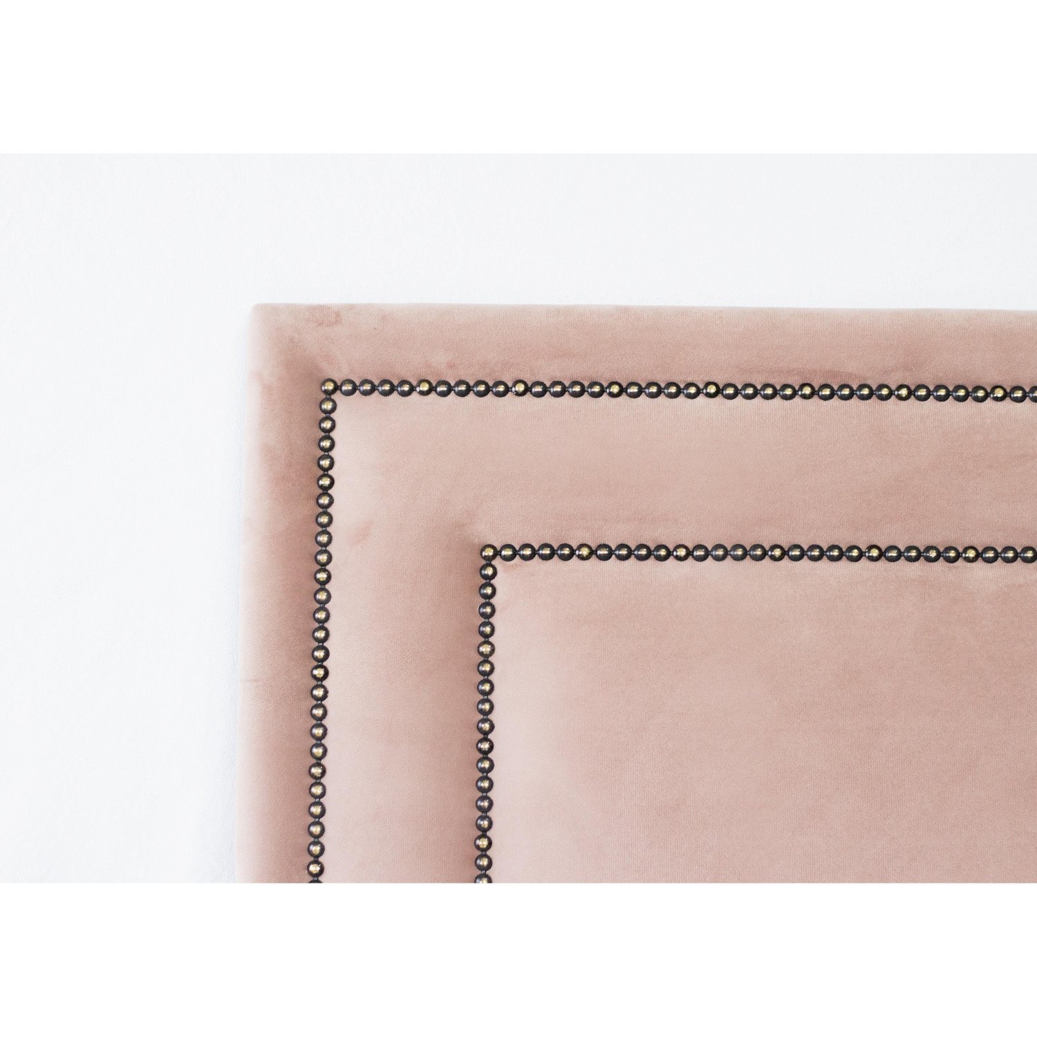 Cabeceira Casal Estofada para Cama Box com Tachas 140x60cm Reta Luxo Dupla - 4