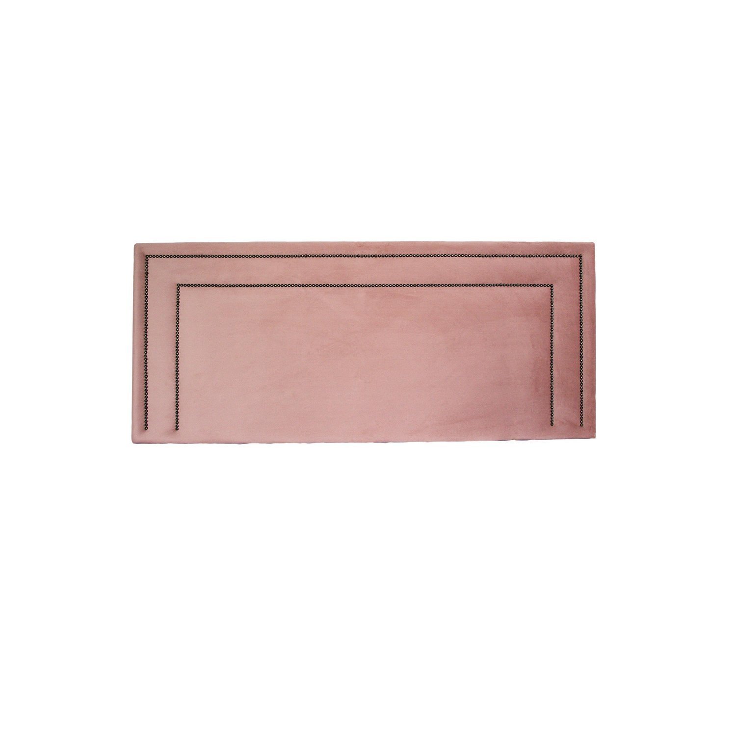 Cabeceira Casal Estofada para Cama Box com Tachas 140x60cm Reta Luxo Dupla - 2