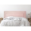 Ver imagem 1 de Cabeceira Casal Estofada para Cama Box com Tachas 140x60cm Reta Luxo Dupla