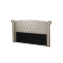 Ver imagem 2 de Kit Baú e Cabeceira Estofada Madeira Cama Box Grécia Queen:bege