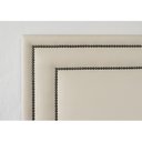 Ver imagem 4 de Cabeceira Casal Estofada para Cama Box com Tachas 140x60cm Reta Luxo Dupla Branco