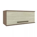 Ver imagem 7 de Cozinha Compacta Modulada 4 Peças 5 Portas 7 Gavetas com Balcão para Pia Evolution Plus Marrom/Tannat/Legno Crema