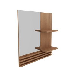Gabinete Suspenso para Banheiro com Espelheira 60cm - 11