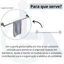 Ver imagem 3 de Porta Toalha Reta Stander
