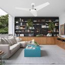 Ver imagem 3 de Ventilador de Teto Natuvent Callis No Light 3 Pás Madeira Branco 220v