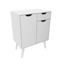 Ver imagem 5 de Gabinete para Banheiro com Espelheira 60cm Branco