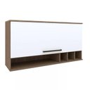Ver imagem 7 de Cozinha Compacta Modulada 4 Peças 5 Portas 4 Gavetas Evolution Plus Branco/Tannat