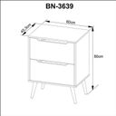 Ver imagem 7 de Gabinete para Banheiro com Espelheira 60cm Branco