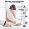 Travesseiro Bom Sono 70x50cm Enchimento Fibra Siliconada Toque Macio Santana Enxovais - 4