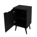 Ver imagem 5 de Gabinete para Banheiro com Espelheira 45cm Preto