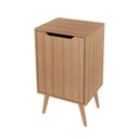 Ver imagem 5 de Gabinete para Banheiro com Espelheira 45cm Marrom