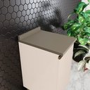 Ver imagem 1 de Tampo para Balcão de Cozinha 100% MDF Aurora Espresso Móveis Cinza/Duna