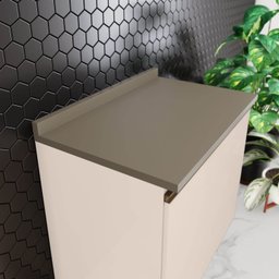 Tampo para Balcão de Cozinha 100% MDF Aurora Espresso Móveis - 4