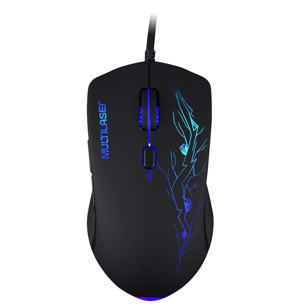 Mouse Gamer 3200dpi 7 Cores Led - Mo276out [reembalado] Mo276out Multilaser - 6