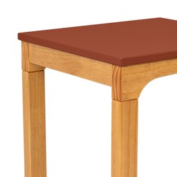Mesa Lateral de Sofá em Madeira e MDF 40cm Bento Yescasa - 8