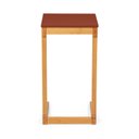 Ver imagem 6 de Mesa Lateral de Sofá em Madeira e MDF 40cm Bento Yescasa