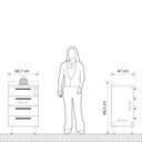 Ver mais imagens de Cozinha Compacta Modulada 7 Peças 8 Portas 8 Gavetas Evolution Plus Branco/Tannat