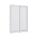 Ver imagem 1 de Guarda Roupa 2 Portas de Correr e 2 Gavetas C/pés N571 Branco - Kappesberg