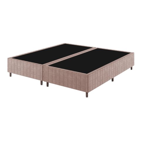 Base Box King 25cm x 2,03m x 1,93m Treviso Matelado