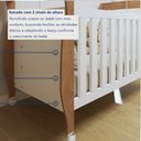 Ver imagem 5 de Quarto de Bebê Completo com Cômoda, Berço e Guarda Roupas Mia