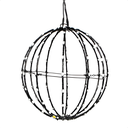 Ver imagem 1 de Esfera Luminosa 3d 30cm 84 Leds Ip44 Bivolt Taschibra