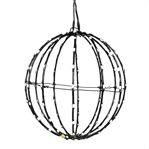 Esfera Luminosa 3d 30cm 84 Leds Ip44 Bivolt Taschibra