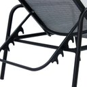 Ver imagem 5 de Espreguiçadeira de Alumínio com Encosto Regulável para Piscina Sling