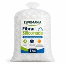 Ver imagem 1 de Fibra Siliconada para Enchimento Almofadas Puffs Travesseiros:1kg