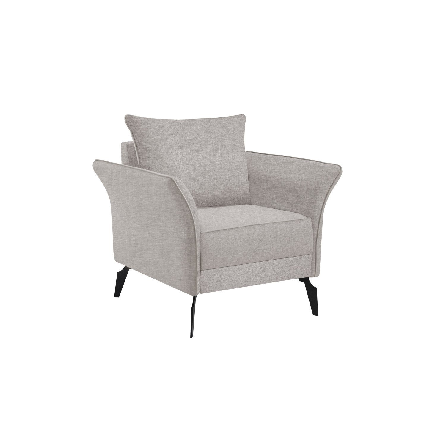 Poltrona Luxo Mel Linho Rustic - 2