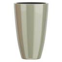 Ver imagem 1 de Vaso de Fibra de Vidro Roma m 70cm Brilhantes e Foscos Decorativo Champagne