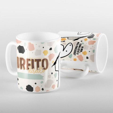 Caneca Flork Meme como Esta o Processo