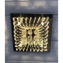 Ver imagem 3 de Lustre de Cristal Legítimo 30x30 Cm