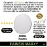 Kit 10 Painéis Plafon Led Sobrepor Redondo 18w Neutro 4000k Max-0964 - 4