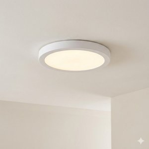 Kit 10 Painéis Plafon Led Sobrepor Redondo 18w Neutro 4000k Max-0964