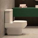 Ver imagem 1 de Assento Sanitário em Polipropileno para As Louças Carrara Link Tupan Branco