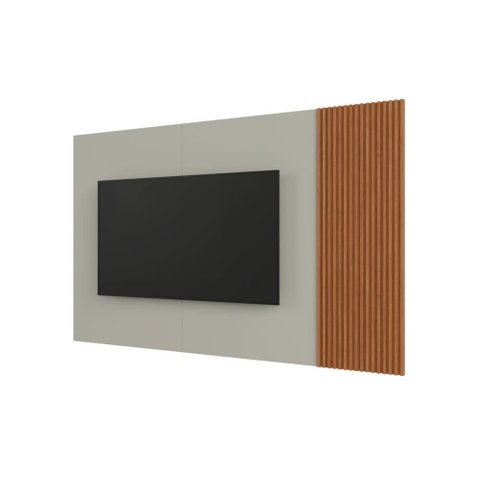 Painel Arezzo New sem LED Cor:Naturalle/Off White
