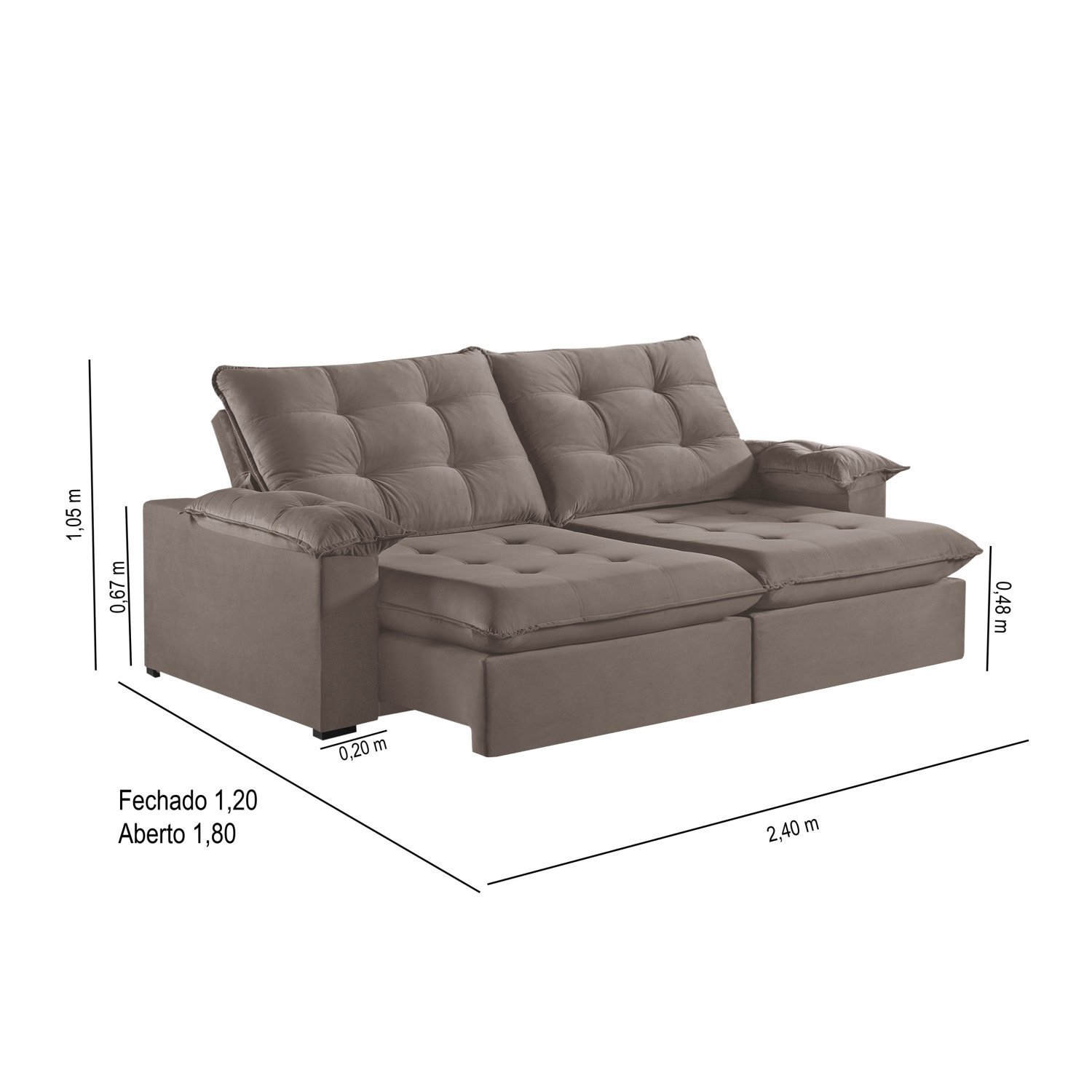 Sofa Viena 240cm M Pillow 18 - 3