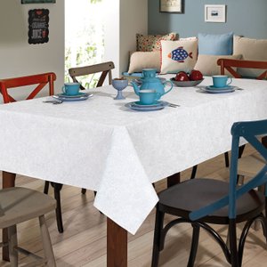 Toalha Centro De Mesa Quadrada Natalino & Estampado Estampas Estampa: Branco Edite