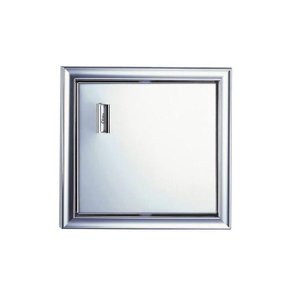 Saboneteira Crismetal 17,5x16,5 Embutir 751-0