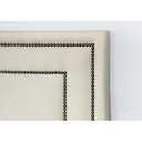 Ver imagem 4 de Cabeceira King Estofada para Cama Box com Tachas 193x60cm Reta Luxo Dupla