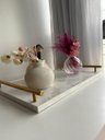 Ver imagem 4 de Bandeja Mdf 28cm X 43cm X 15mm com Puxador Alça em Inox