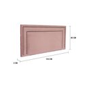 Ver imagem 3 de Cabeceira King Estofada para Cama Box com Tachas 193x60cm Reta Luxo Dupla