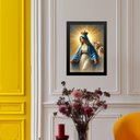 Ver imagem 2 de Quadro Decorativo Maria Passa na Frente 45x34cm:moldura Preta